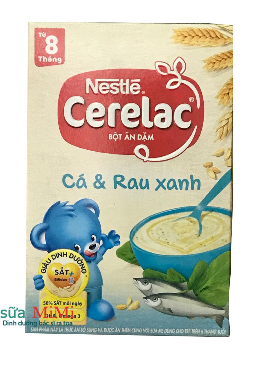Nestlé Cerelac Cá và Rau Xanh