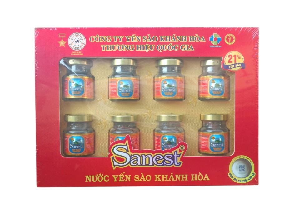 Yến Sào Khánh Hòa Sanest 8 Lọ