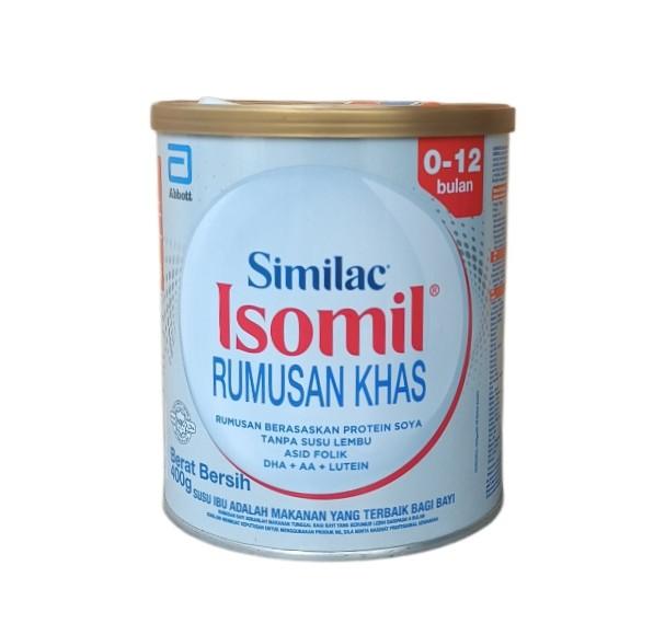 Similac Isomil 0-12 Tháng Dinh dưỡng chuyên biệt từ đạm đậu nành an toàn cho trẻ dị ứng đạm sữa bò