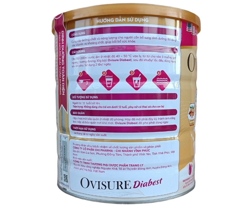 Ovisure Diabest lon 650g