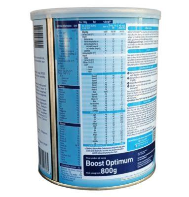 Boost Optimum 800g - Sữa đặc trị Mimi