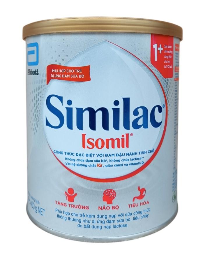 Similac Isomil Plus 1-10 Tuổi Giải pháp dinh dưỡng cho bé không dung nạp lactose hoặc dị ứng