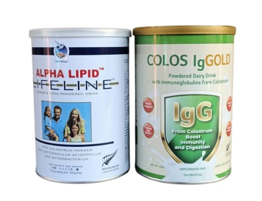 Sữa Alpha Lipid và Colos IgGold